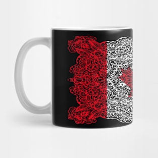 Canada mandala Mug